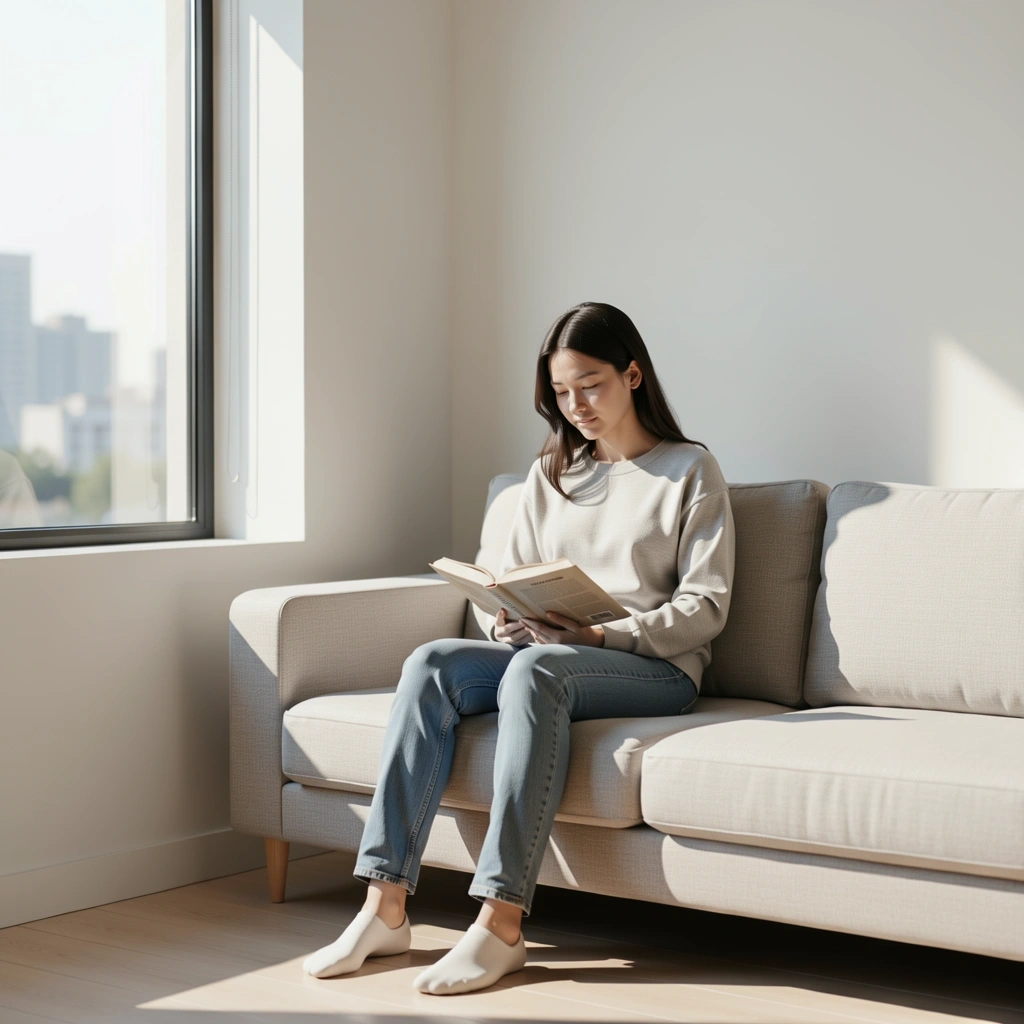 Entorno doméstico optimizado para el silencio